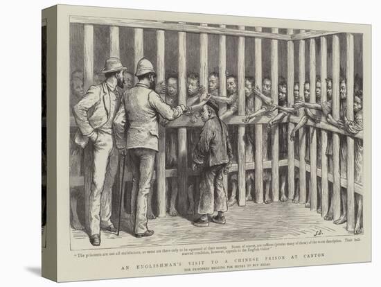 An Englishman's Visit to a Chinese Prison at Canton-null-Premier Image Canvas