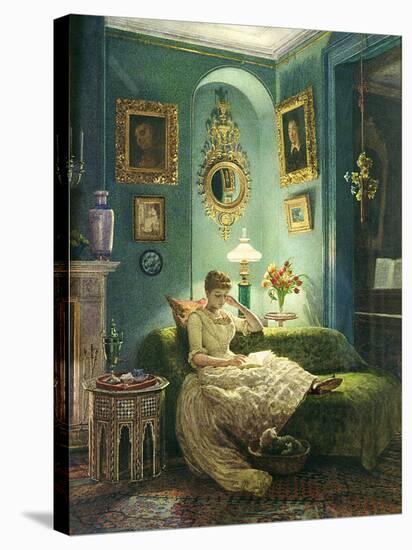 An Evening at Home, 1888-Edward John Poynter-Premier Image Canvas
