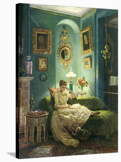 An Evening at Home, 1888-Edward John Poynter-Premier Image Canvas