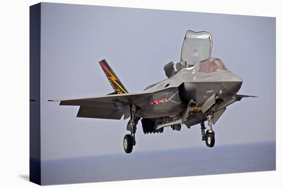 An F-35 Lightning Ii Prepares for Landing-null-Premier Image Canvas