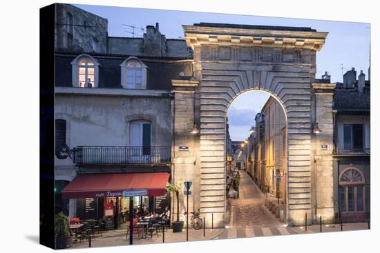 An Historic Gate Leading into the City of Bordeaux-Mallorie Ostrowitz-Premier Image Canvas