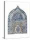 An Important Diyarbekir Tile Mihrab of Ogival Arched Form Comprising Twelve Tiles, circa 1570-null-Premier Image Canvas