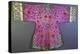 An Informal Robe of Mauve Satin Woven with a Floral Damask Repeat, Embroidered with Pheasants,…-null-Premier Image Canvas