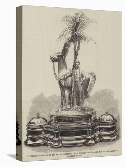 An Inkstand Presented by the British Government to M Tchokar-null-Premier Image Canvas