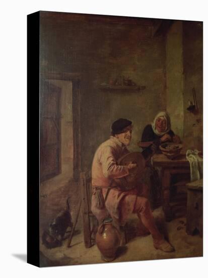 An Interior with Figures-Adriaen Brouwer-Premier Image Canvas