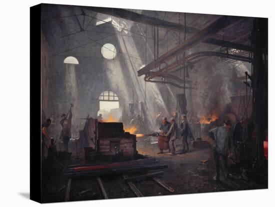 An Iron Foundry-Fernand Cormon-Premier Image Canvas