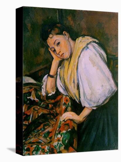 An Italian Girl, C.1900-Paul Cézanne-Premier Image Canvas