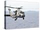 An MH-60R Seahawk Helicopter in Flight over the Pacific Ocean-Stocktrek Images-Premier Image Canvas