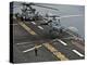 An MH-60S Sea Hawk Lands Aboard the Amphibious Assault Ship USS Makin Island-Stocktrek Images-Premier Image Canvas