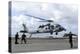 An Mh-60S Sea Hawk Lands on the Flight Deck of USS John C. Stennis-null-Premier Image Canvas