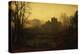 An October Afterglow-John Atkinson Grimshaw-Premier Image Canvas