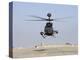 An Oh-58D Kiowa Warrior Hovers over the Flight Line at Camp Speicher, Iraq-null-Premier Image Canvas