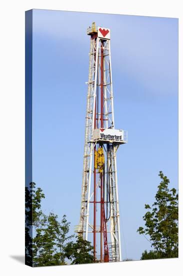 An Oil-rig Drilling Derrick-Duncan Shaw-Premier Image Canvas