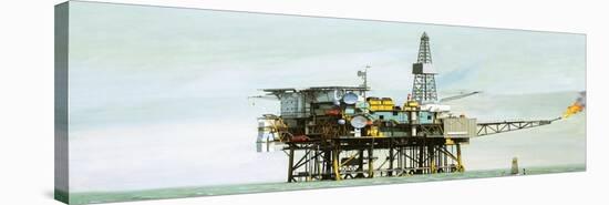 An Oil Rig-Clifford Meadway-Premier Image Canvas