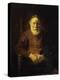 An Old Man in Red-Rembrandt van Rijn-Premier Image Canvas