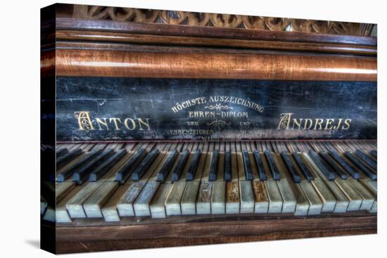 An Old Piano-Nathan Wright-Premier Image Canvas