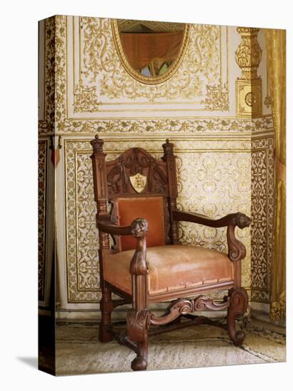 An Original Chair Used at the Coronation of King George the Fifth in 1911, Sirohi, India-John Henry Claude Wilson-Premier Image Canvas