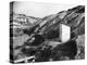 An Outhouse in an Area That Is Plagued with Soil Erosion-Alfred Eisenstaedt-Premier Image Canvas