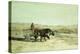 An Ox Cart in New Mexico-Charles Partridge Adams-Premier Image Canvas