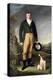 An Unknown Man with His Dog, 1815-William Owen-Premier Image Canvas