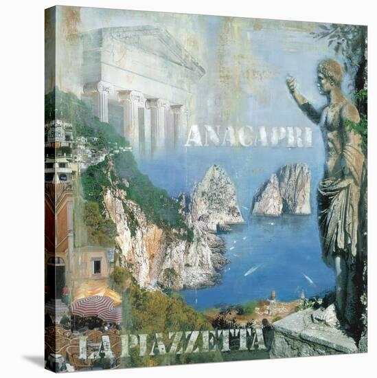 Anacapri-John Clarke-Stretched Canvas