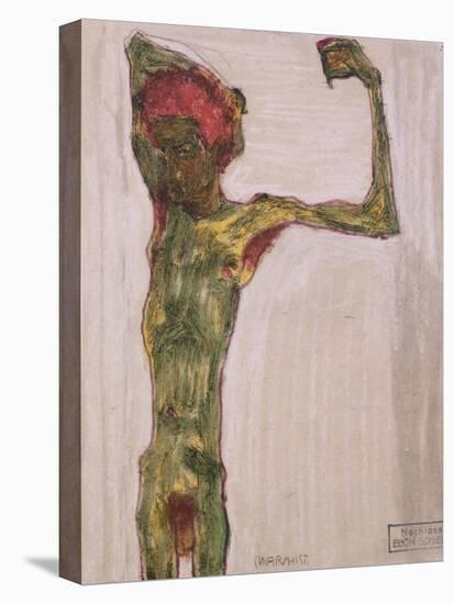 Anarchist, C.1909-10-Egon Schiele-Premier Image Canvas