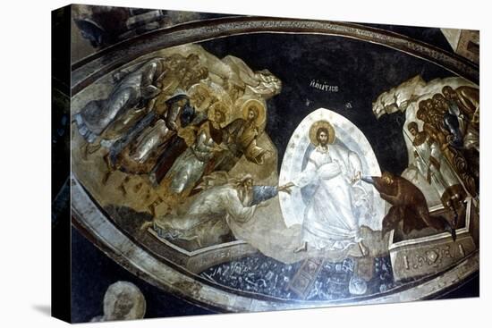 Anastasis, Fresco in the Parekklesion of Church of Christ in Chora, C1310-C1320-null-Premier Image Canvas