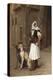 Anaute Avec Deux Chiens Whippets, 1867-Jean Leon Gerome-Premier Image Canvas