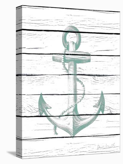 Anchor on Wood-Lanie Loreth-Stretched Canvas