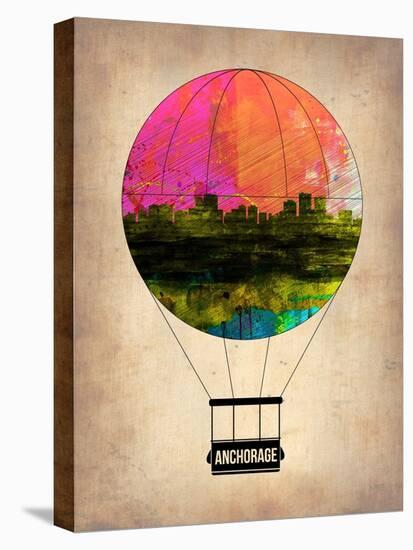 Anchorage Air Balloon-NaxArt-Stretched Canvas