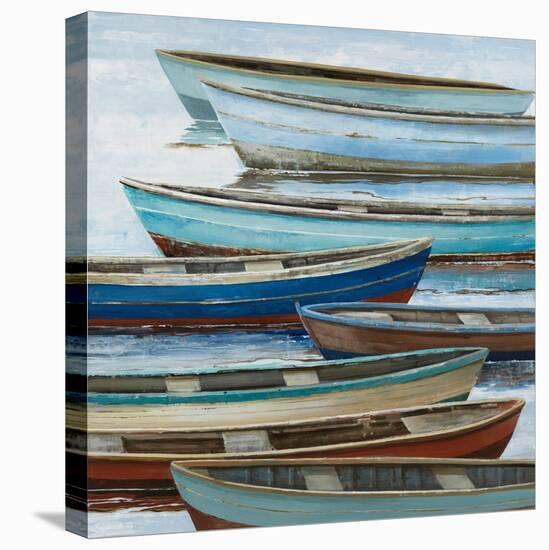 Anchored Boats-Max Maxx-Premier Image Canvas