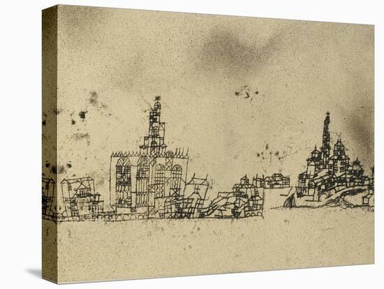 Ancient City on the Water-Paul Klee-Premier Image Canvas