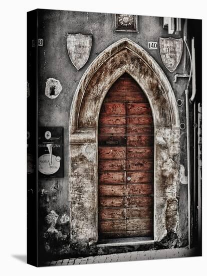 Ancient Door in L'Aquila-Andrea Costantini-Premier Image Canvas