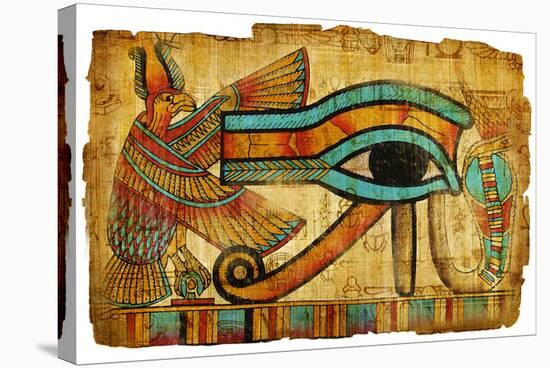 Ancient Egyptian Papyrus-Maugli-l-Stretched Canvas