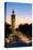 Ancient Koutoubia Mosque, and Jemaa el Fna road at twilight, Marrakech, Morocco, North Africa-Roberto Moiola-Premier Image Canvas