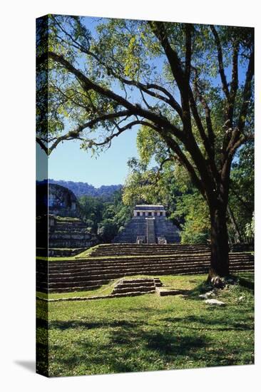 Ancient Mayan Temple, Palenque, Chiapas, Mexico-Rob Cousins-Premier Image Canvas