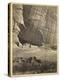 Ancient Ruins in the Canyon De Chelly, N.M., in a Niche 50 Feet Above Present Canyon Bed, 1873-Timothy O'Sullivan-Premier Image Canvas