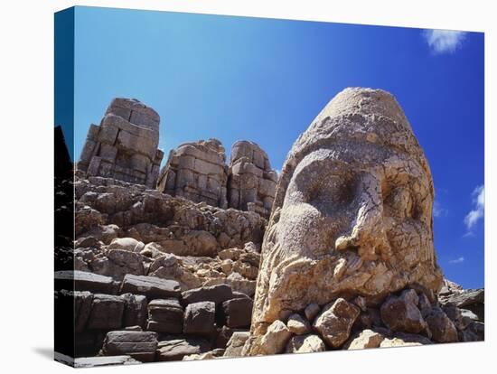 Ancient Stone Sculpture, Nemrut Dag, Turkey-Adam Woolfitt-Premier Image Canvas