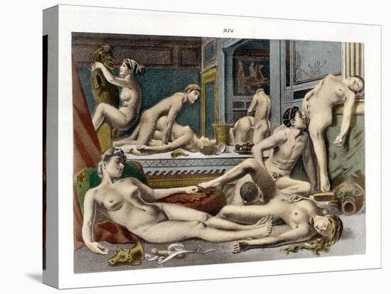 Ancient Times, from De Figuris Veneris by F.K Forberg, Engraved by the Artist, 1900-Edouard-henri Avril-Premier Image Canvas