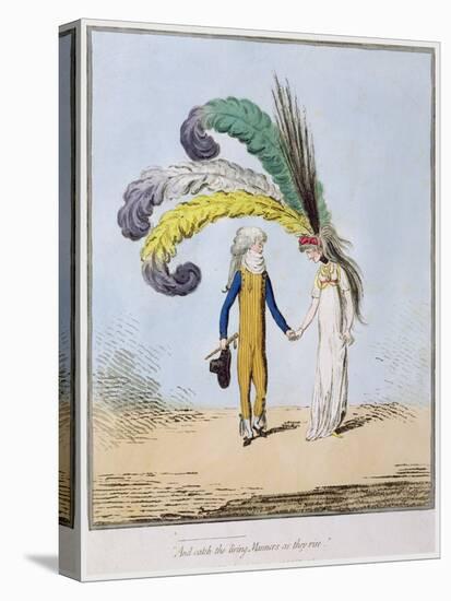 'And Catch the Living Manners as They Rise', Published by Hannah Humphrey-James Gillray-Premier Image Canvas