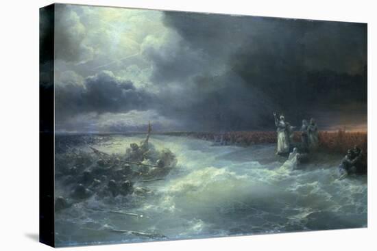 And Moses Stretched Forth His Hand over the Sea-Ivan Aivazovsky-Premier Image Canvas