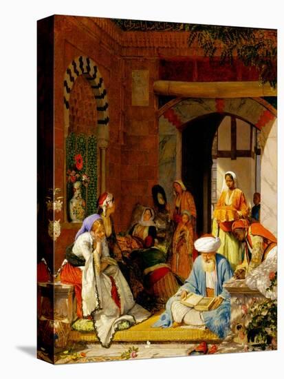 And the Prayer of Faith Shall Save the Sick', from James 5:15 (Oil on Panel)-John Frederick Lewis-Premier Image Canvas