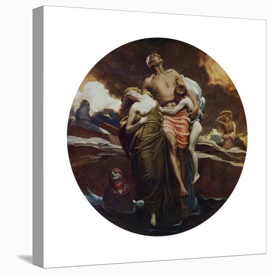 And the Sea Gave Up the Dead Which Were in It, Exhibited 1892-Frederic Leighton-Premier Image Canvas