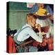 . . . And Then Ma, or Grandma Brought ‘Em In (or Country Boy Eating Corn)-Norman Rockwell-Premier Image Canvas