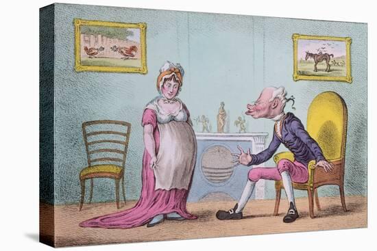 And Would'st Thou Turn the Vile Reproach on Me?-James Gillray-Premier Image Canvas