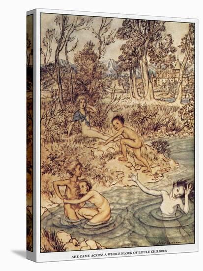 Andersen: Little Mermaid-Arthur Rackham-Premier Image Canvas