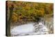 Anderson Falls on Fall Fork of Clifty Creek in Autumn, Indiana-Chuck Haney-Premier Image Canvas