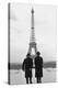 Andre-Francois Poncet walking towards the Eiffel Tower during Adenauer's first visit  Paris in 1951-Erich Lessing-Premier Image Canvas