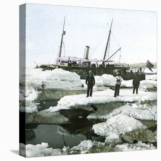 Andree Expedition to the North Pole, Spitsbergen, the "Swenksund"-Leon, Levy et Fils-Premier Image Canvas