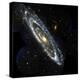 Andromeda Galaxy, UV Image-null-Premier Image Canvas